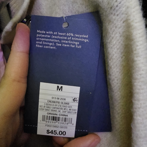 Universal Thread Cream Knit Midi Dress - Picture 6 of 6